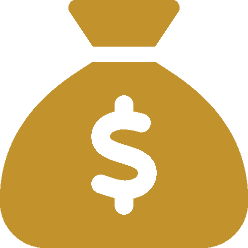 money bag icon - personal financial